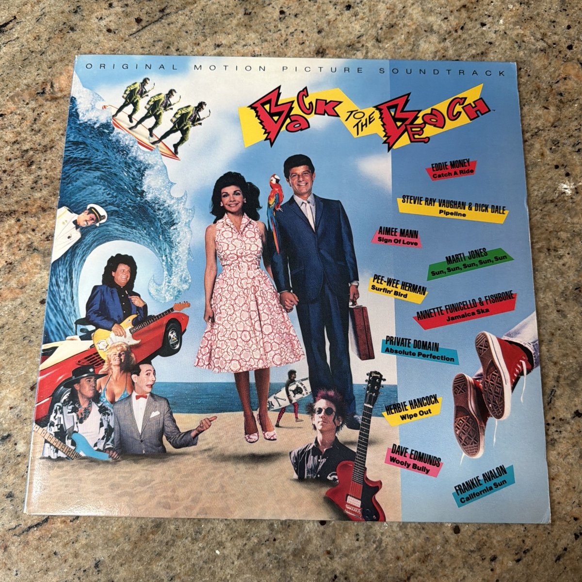Back to the Beach Original Soundtrack Vinyl LP Record