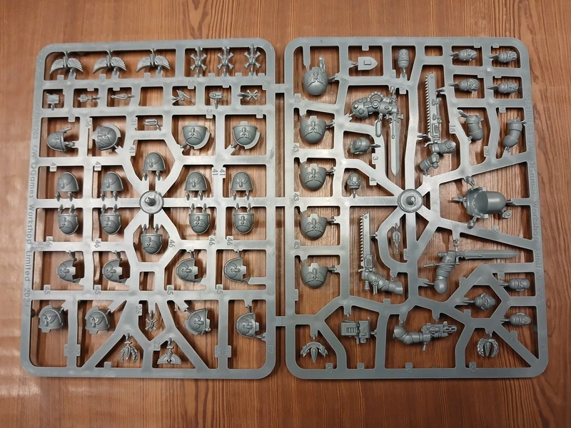 X1 Blood Angels Upgrade Frame for Space Marines Warhammer 40k