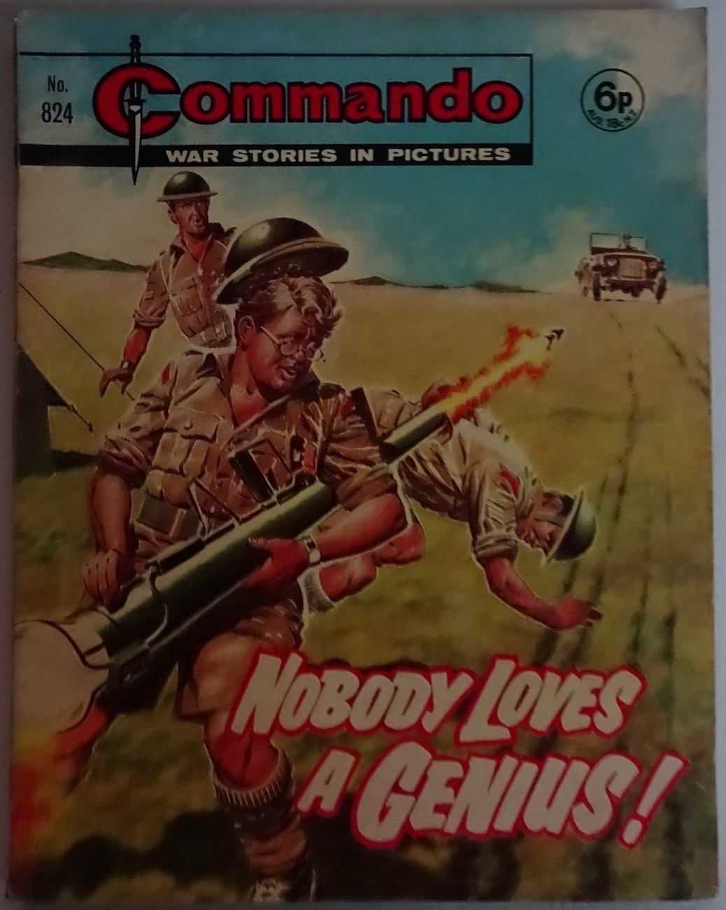 Commando Comic Issue no. 824 - Nobody Loves A Genius!