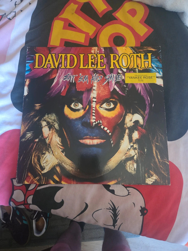 David lee roth eat and smile vinyle