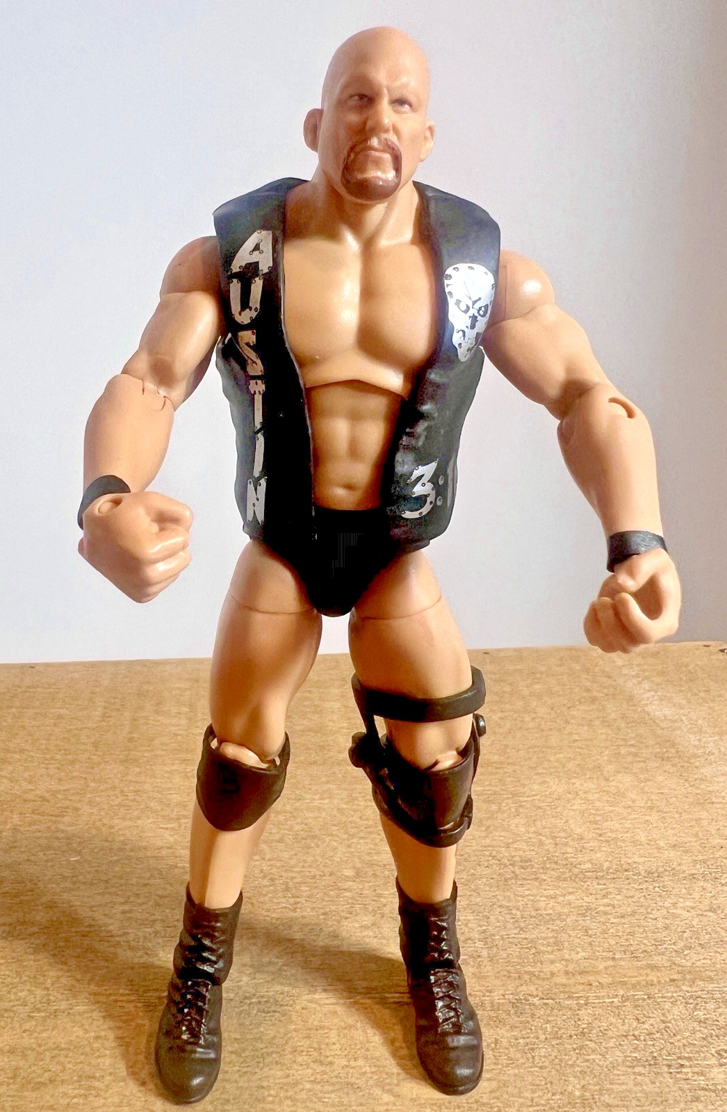 WWE MATTEL ELITE LEGENDS SERIE 1 STONE COLD STEVE AUSTIN WRESTLING FIGURE WWF