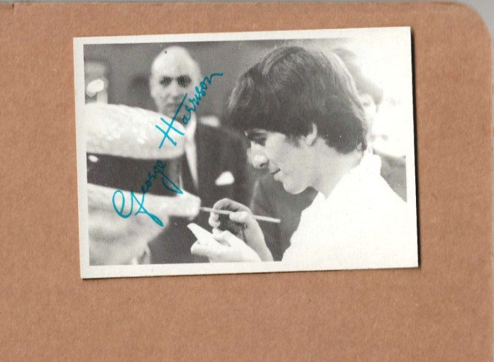 1964 TOPPS BEATLES BIANCO E NERO SERIE 3 CARD NEAR MINT #144