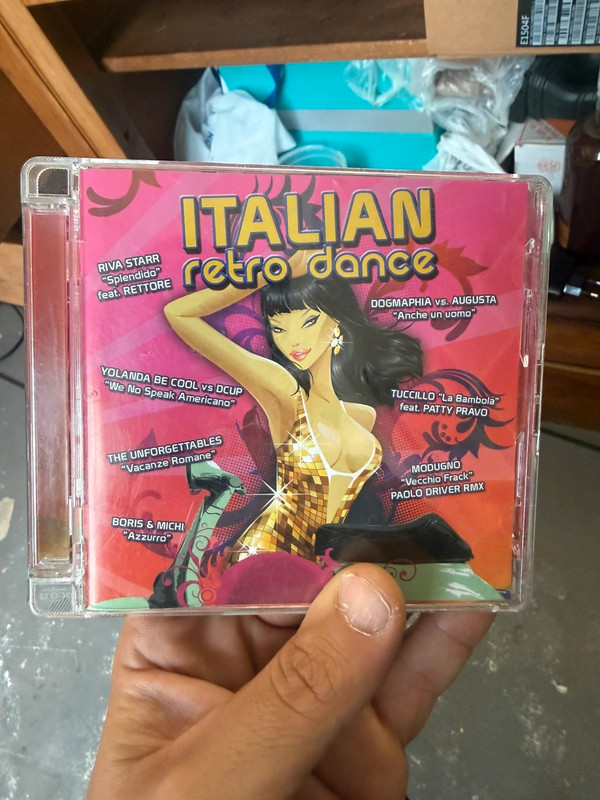 Cd italian retro dance