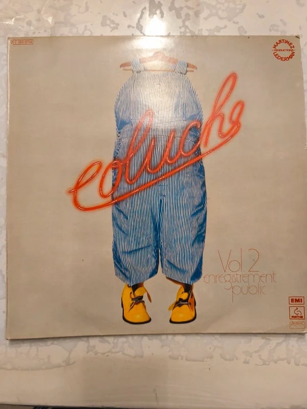 Vinyle 33 tours Coluche