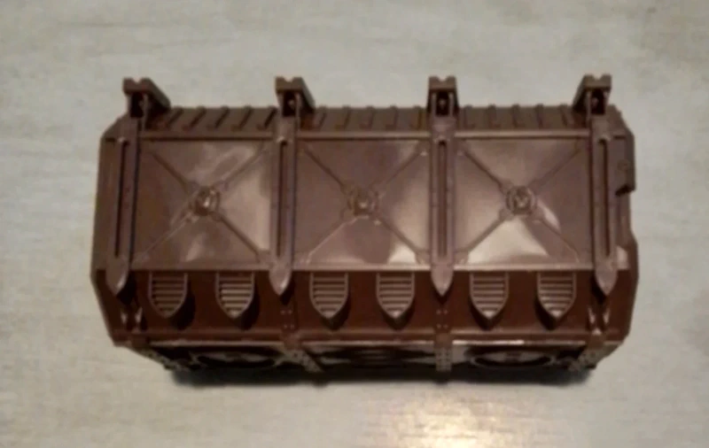 W40k, munitorum armoured containers, décor, monté non sous-couché