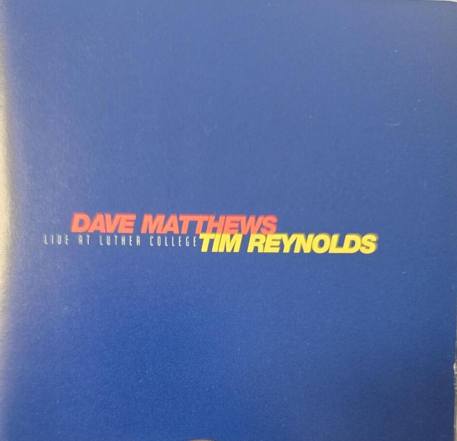 Dave Matthews & Tim Reynolds - Live at Luther College CD