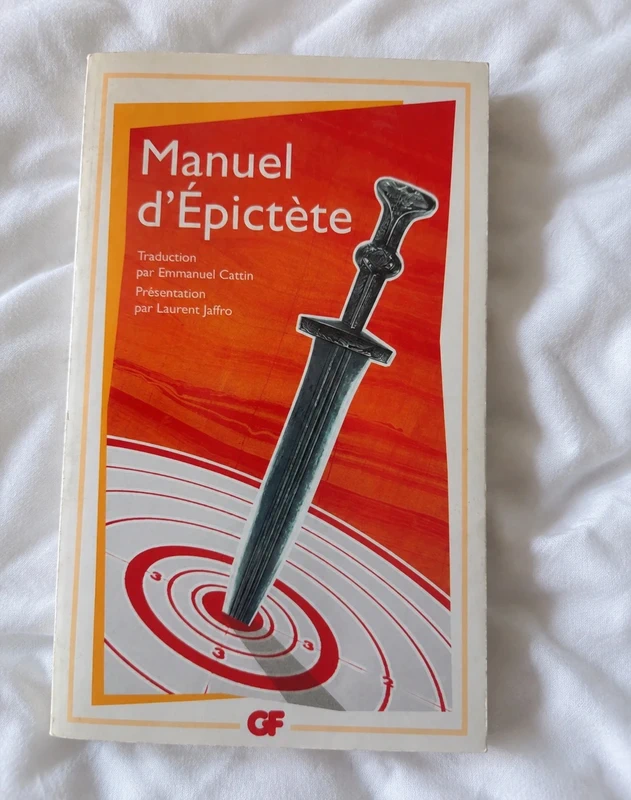 livre "Manuel d'Épictète"