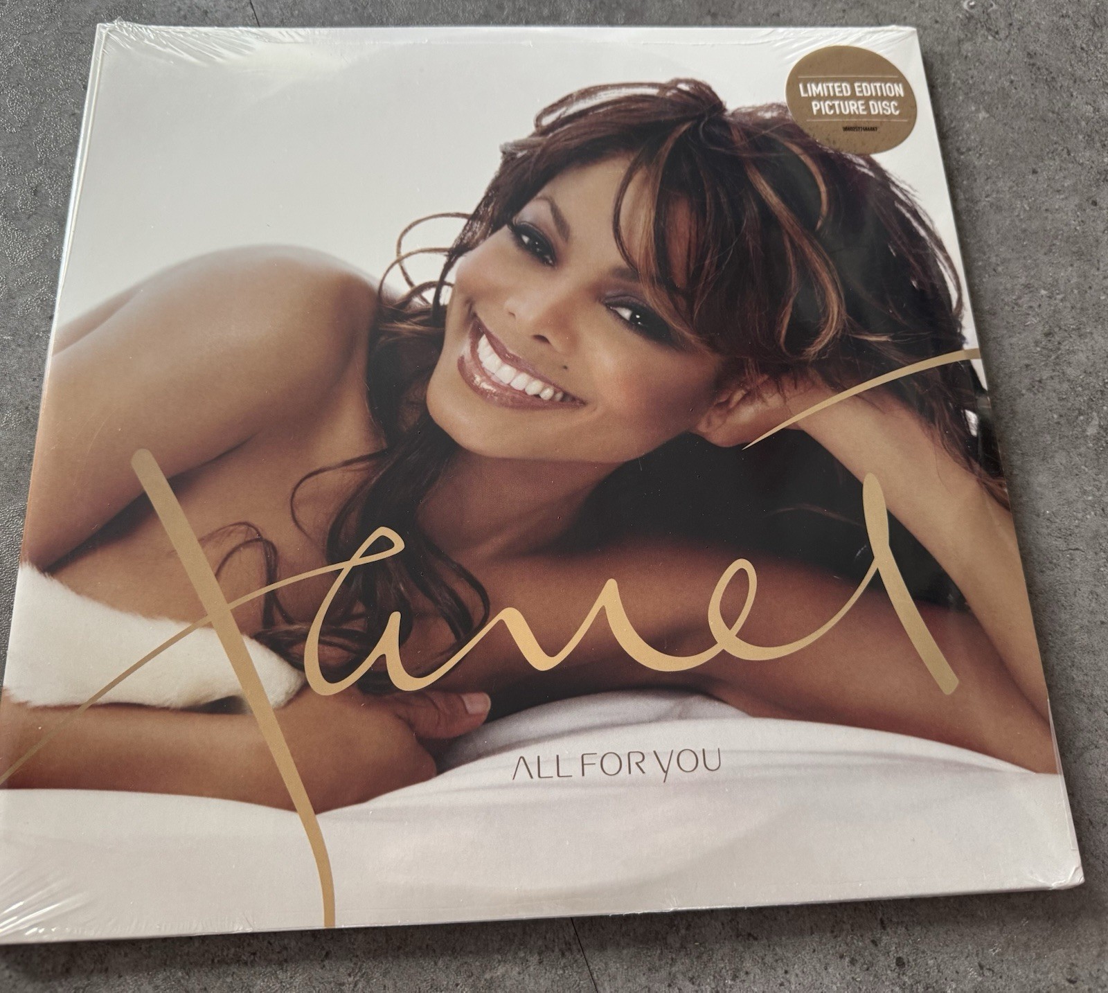 Janet Jackson All For You 2019 Limited Edition Picture Disc Vinyl Lp New Sealed