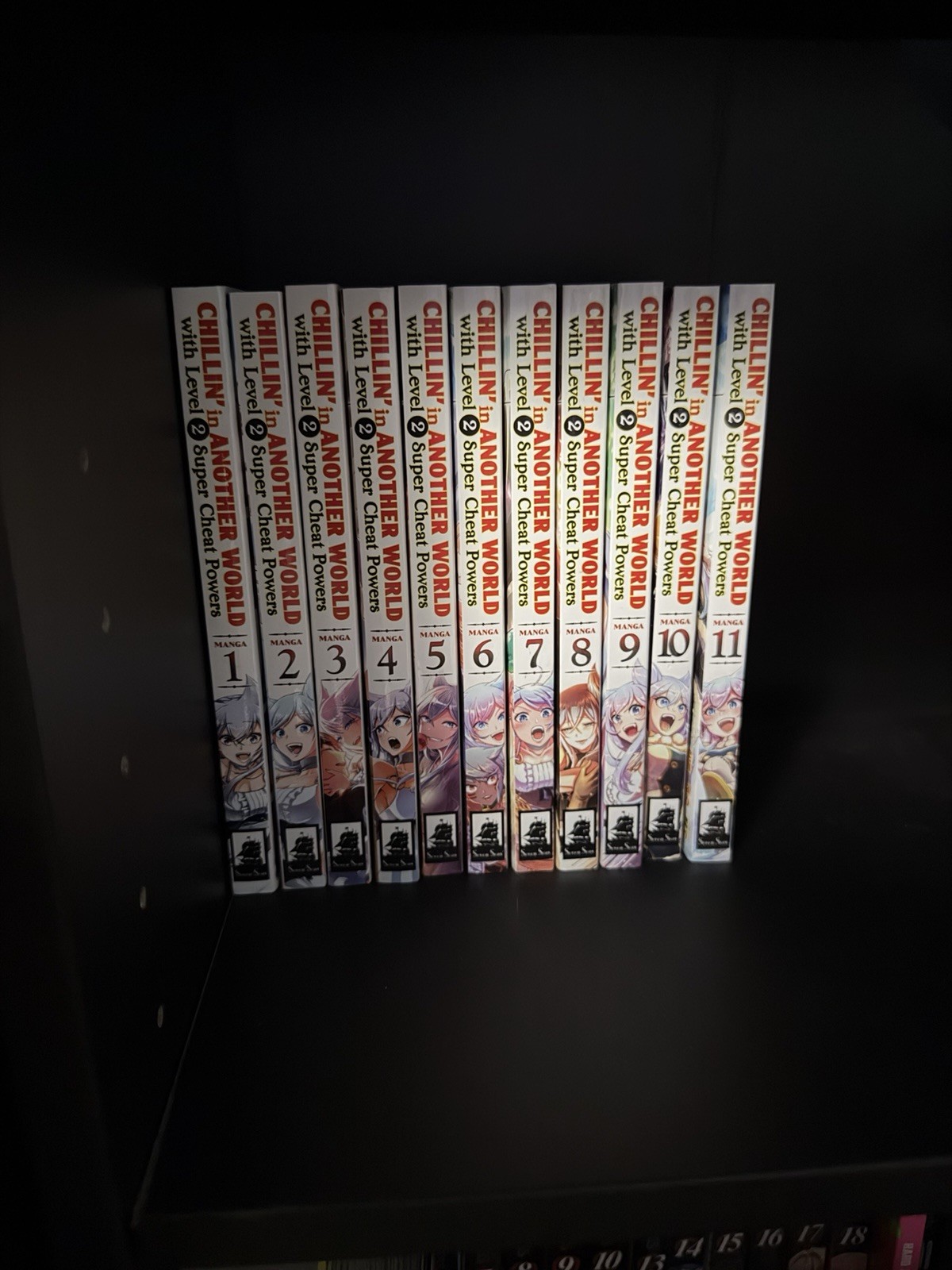 Chillin' in Another World con Livello 2 Super Cheat Powers Vol 1-11 Manga - Eng