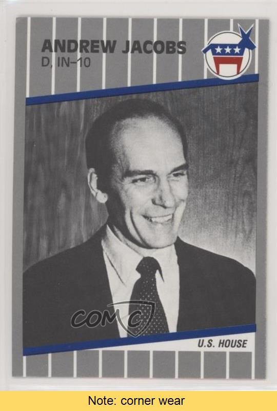 1989 National Education Association PAC Congress Andrew Jacobs READ 0w6