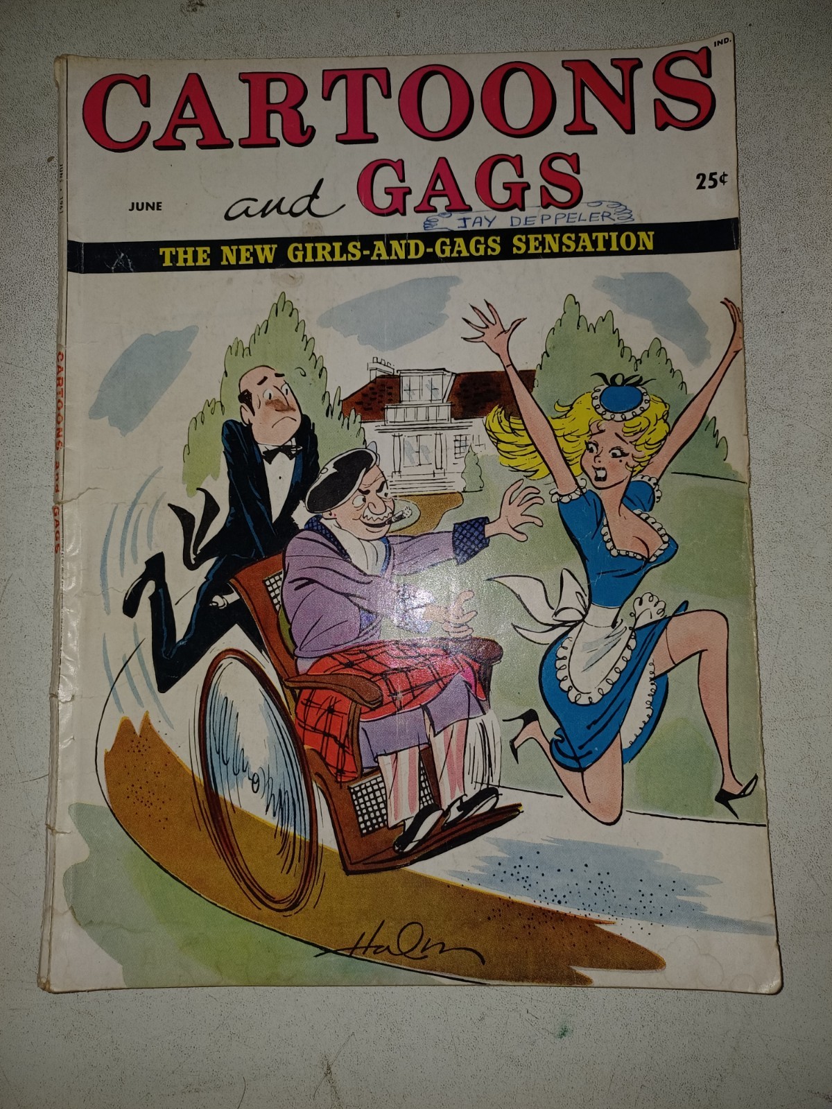 Cartoni animati e gag vol 4 n.3 giugno 1961