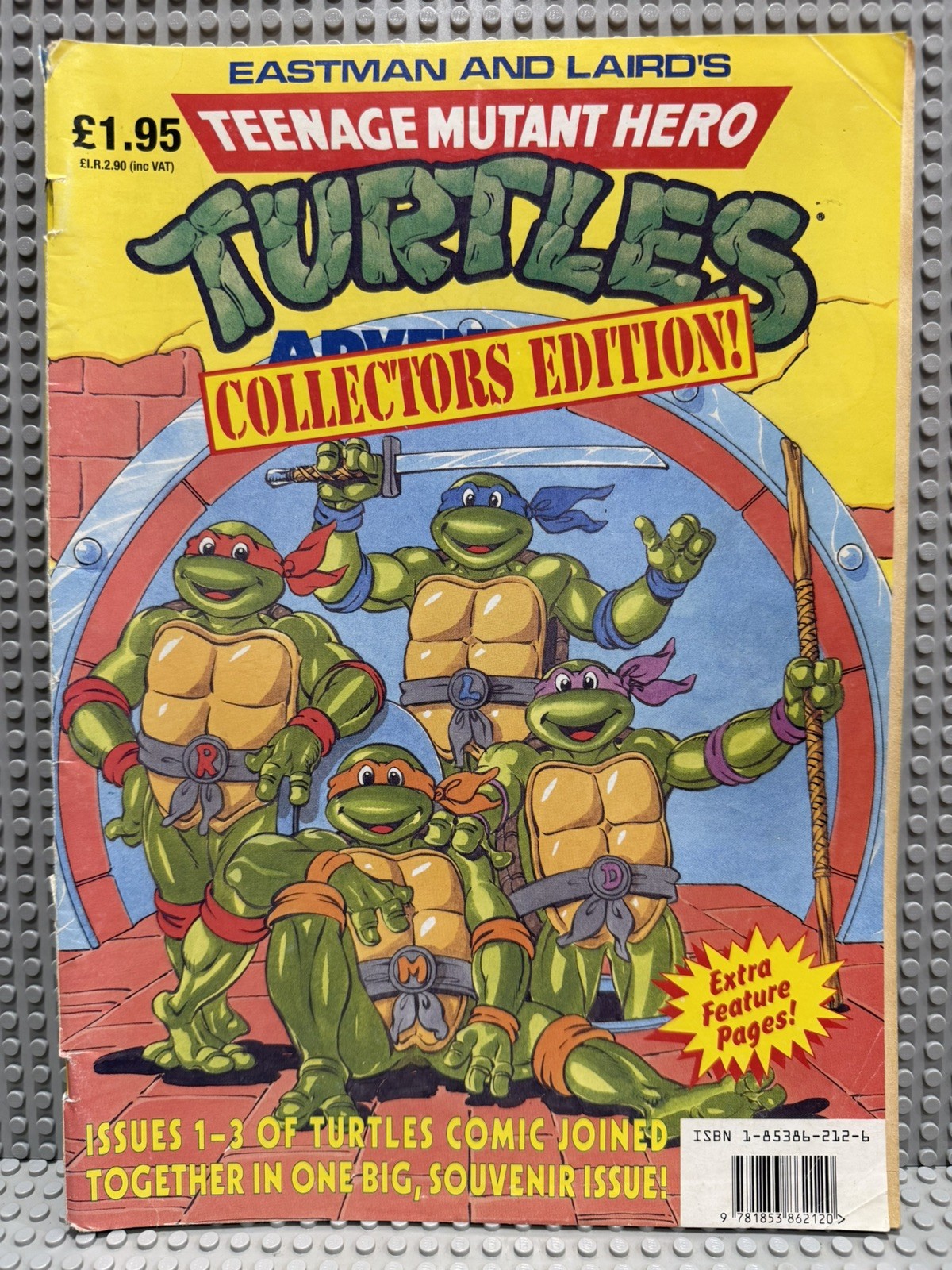 TMNT Teenage Mutant Hero Turtles Collector's Edition 1990 UK Fleetway