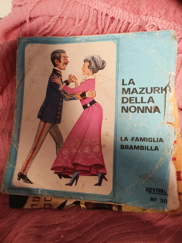 Vinyle 45 vintage La mazurka della nonna