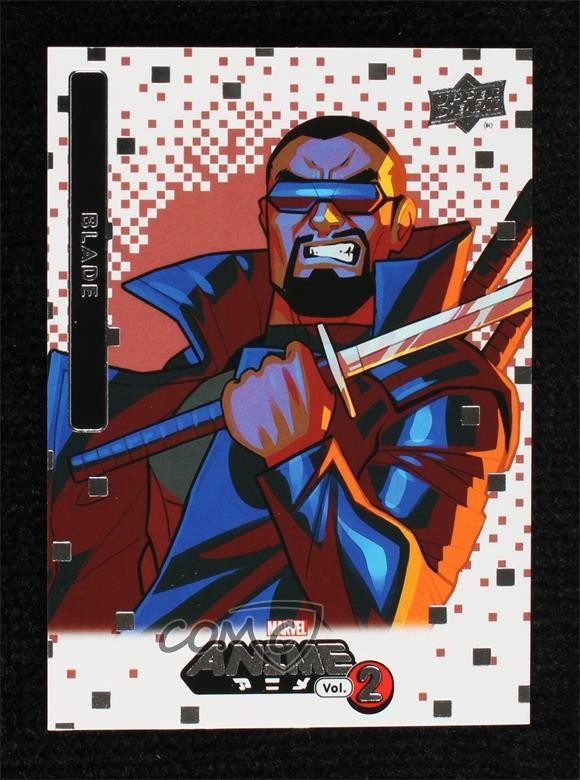 2023 Upper Deck Marvel Anime Vol 2 Blade #6 4et