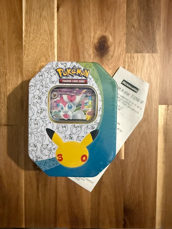 PokeBox Nymphali Ex - Pokémon 30 ans