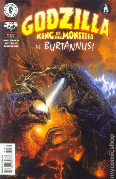 Godzilla #13 VF+ 8.5 1996 Immagine Stock