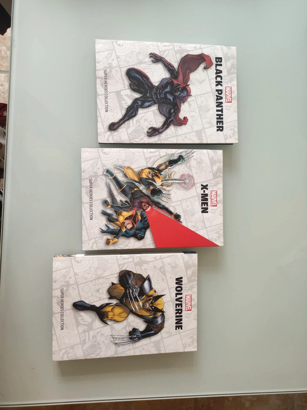 Lot de 3 livres neufs Marvel Super Heroes collection