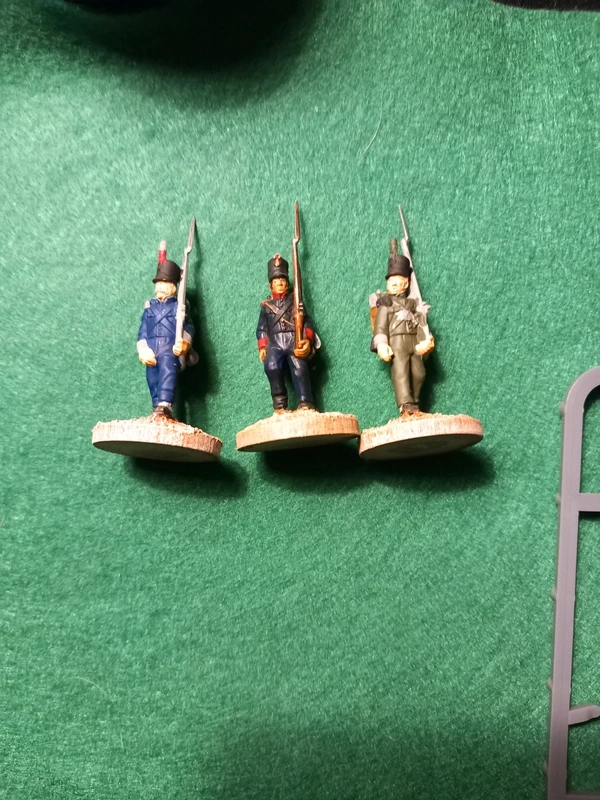 Grappe infanterie portugaise 1er Empire 28mm Warlord Games