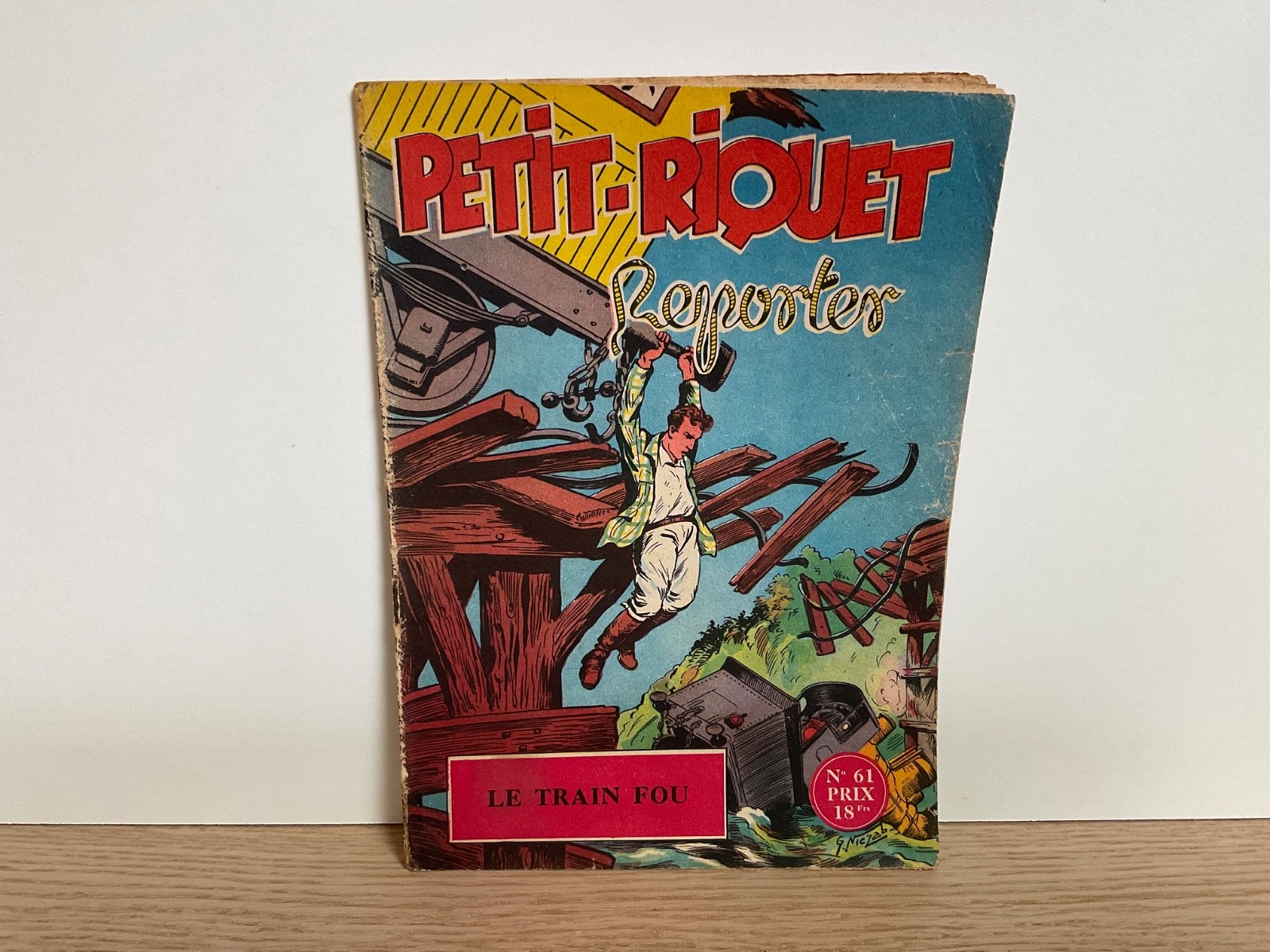 PETIT-RIQUET reporter n°61 NIEZAB. Récit complet 1950