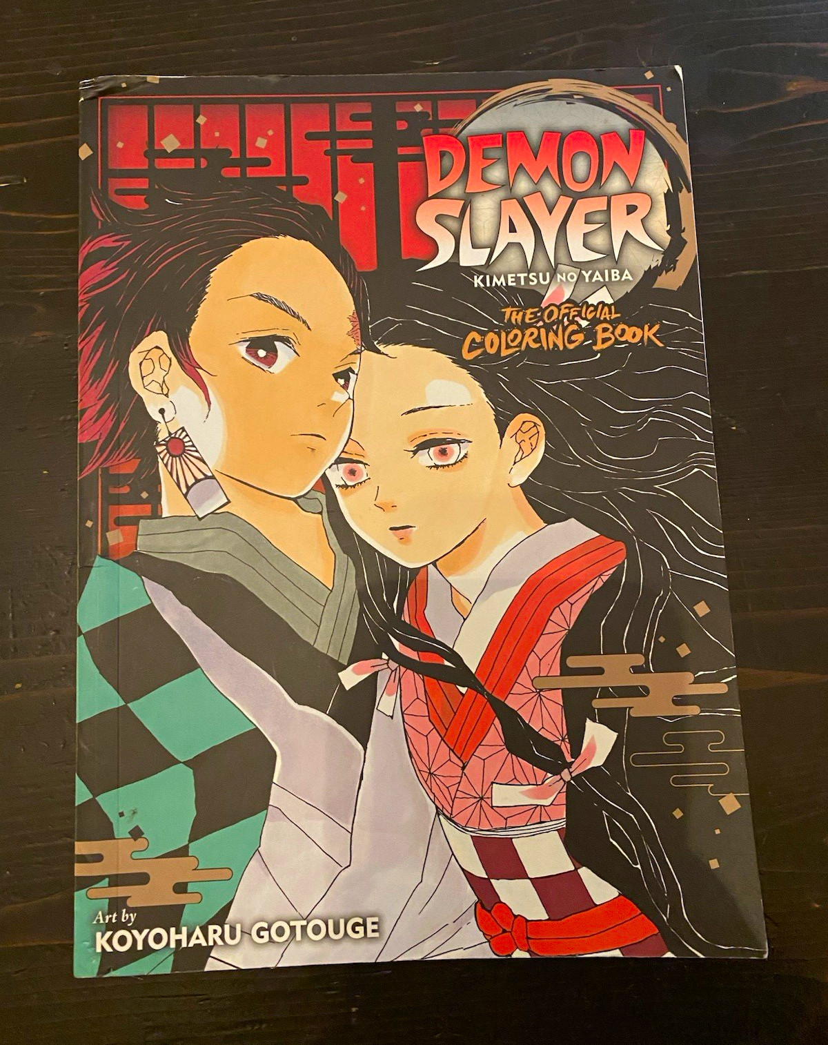 VIZ Media Demon Slayer: Kimetsu no Yaiba Libro da Colorare Ufficiale 2022 Eng NUOVO!!