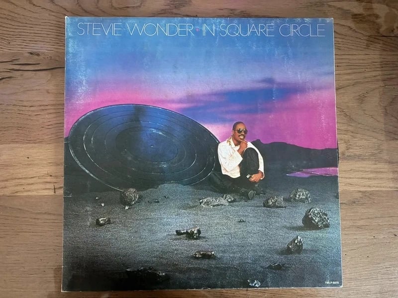 Stevie Wonder - In Square Circle (Vinile LP 1985 - Prima Stampa Italiana)