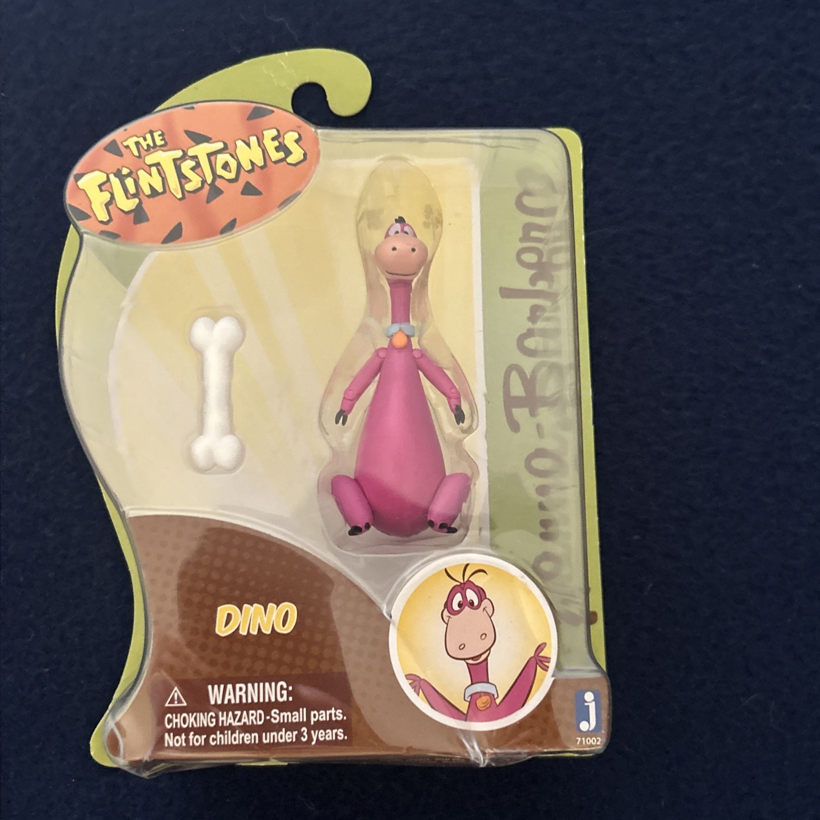 Hanna-Barbera: The Flintsones - Modellino Dino con osso nuovo sigillato