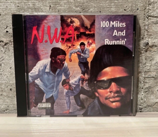 N.W.A. 100 Miles And Runnin’ 1990 Priority Records Explicit Rap EP (CD) Like New
