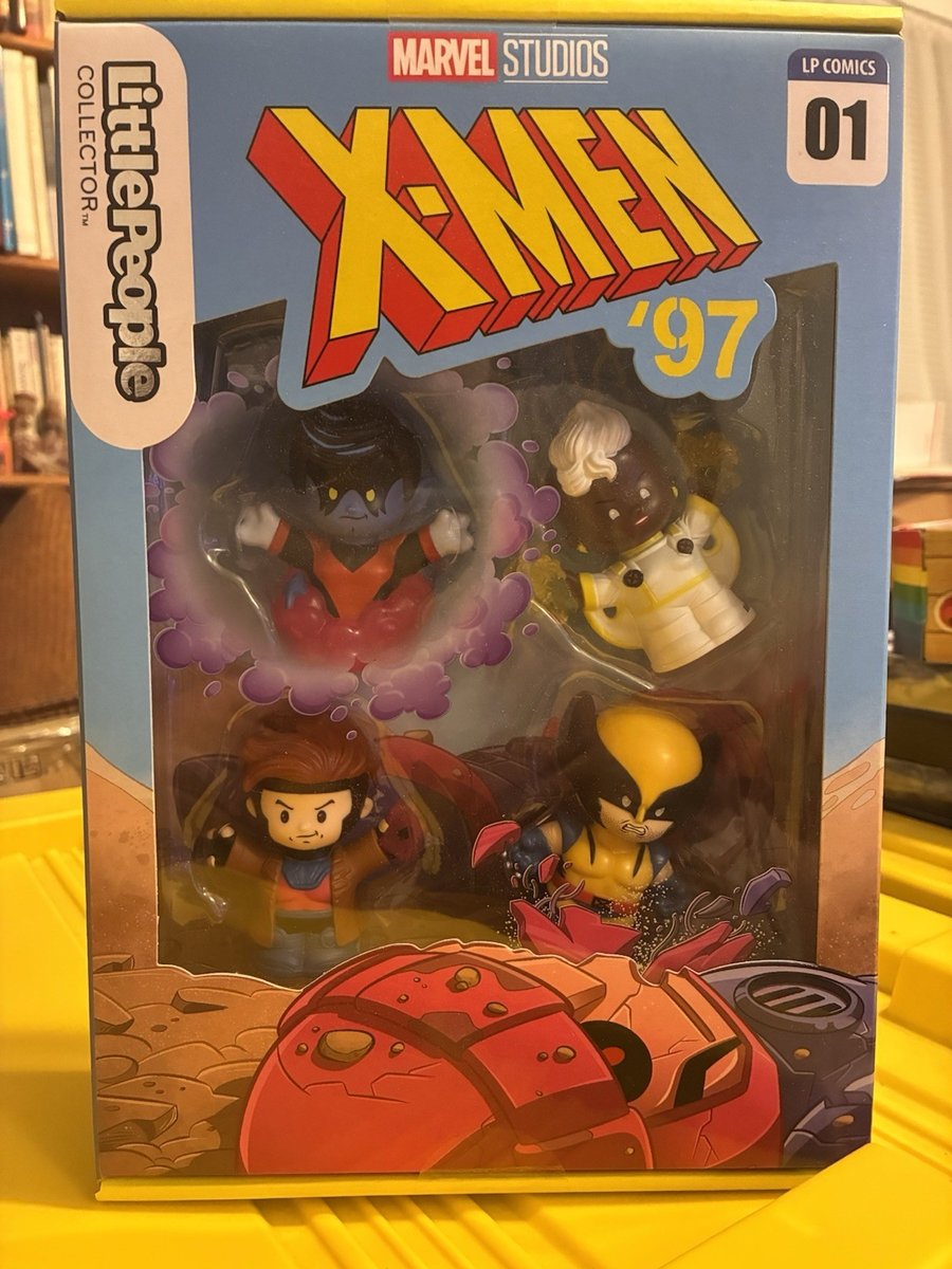 Little People Collector Marvel X-Men: Numero 1 Edizione Speciale Set Nuovo