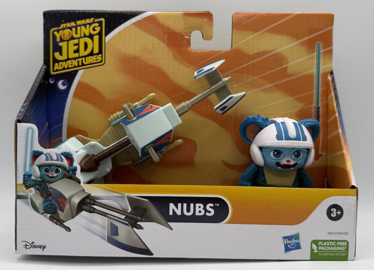 NUBS! Set Veicoli Young Jedi Adventures Nubs + Speeder Bike Nuovo