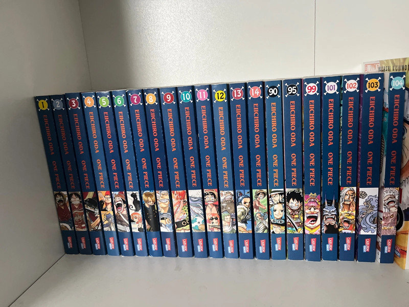 One Piece, je ein Manga 4€ , sehr guter Zustand