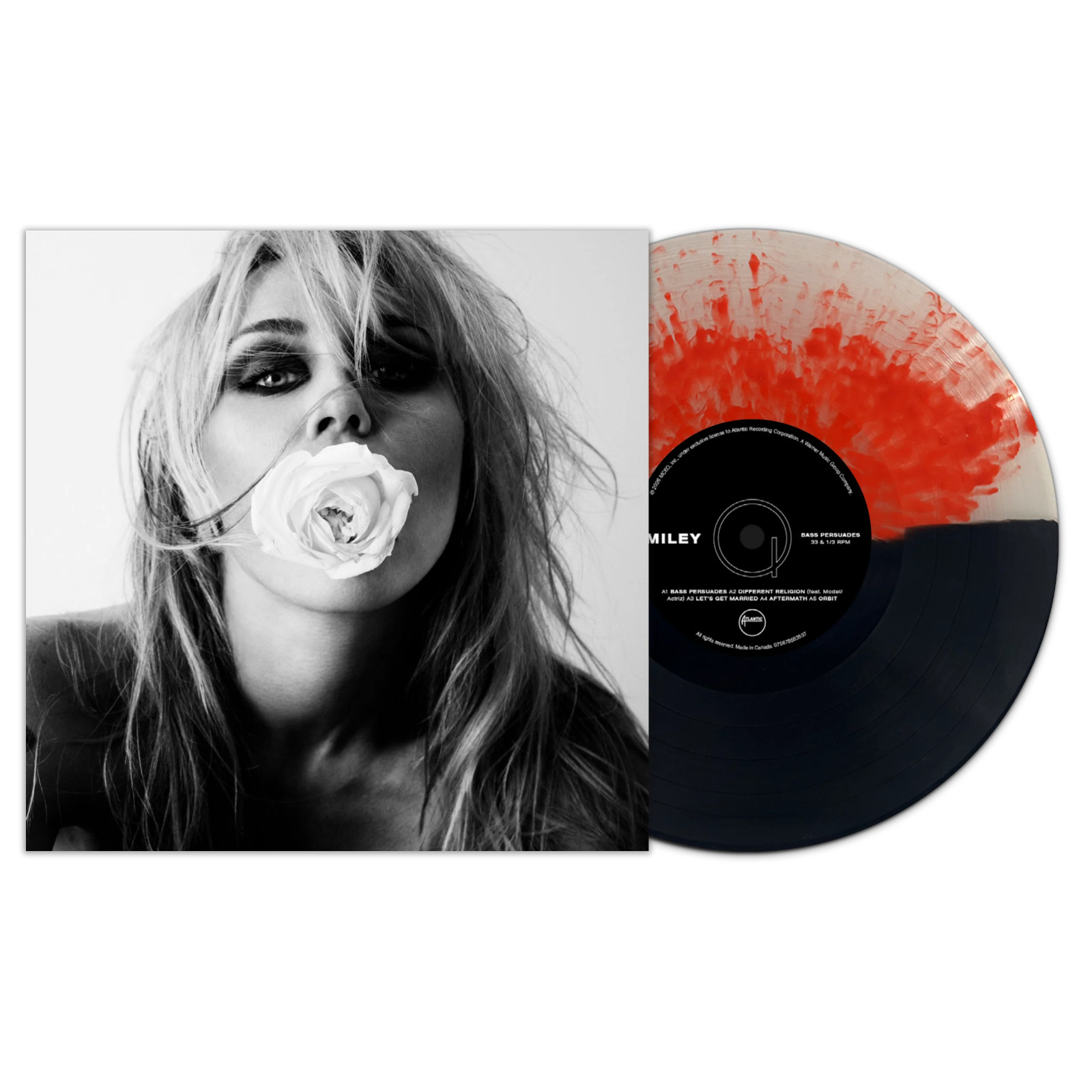 Miley Cyrus Bass Persuades Vertigo Vinyl Exclusive VV /5000 Hand Numbered LP