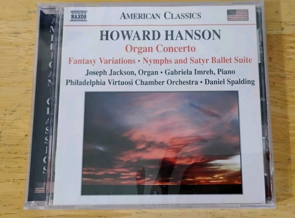 Thomas Labé Music CD - Howard Hanson: Piano Sonata [NEW] Modern Classical Piano