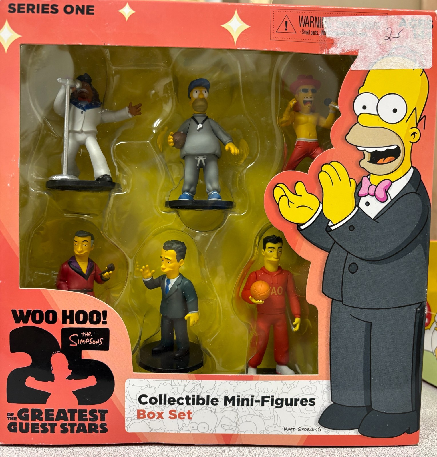 The Simpson's 25th Anniversary Greatest Guest Stars Series 1-Mini Fig Boxed-Set