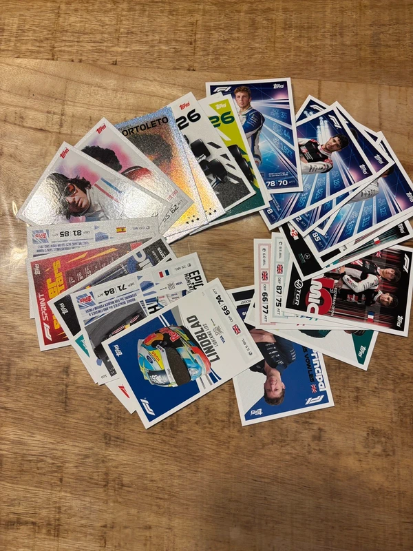 Cartes double topps f126