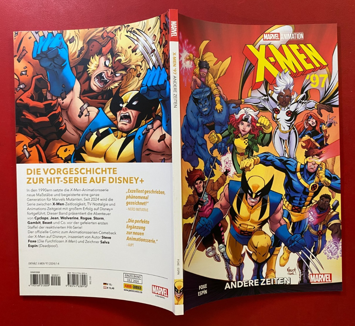 X-MEN '97 ANDERE ZEITEN Panini Comics (2024) Fumetto Marvel Foxe Espin