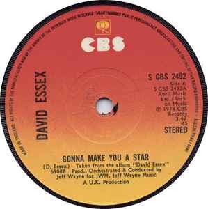 David Essex - Gonna Make You A Star, 7", (Vinyl)
