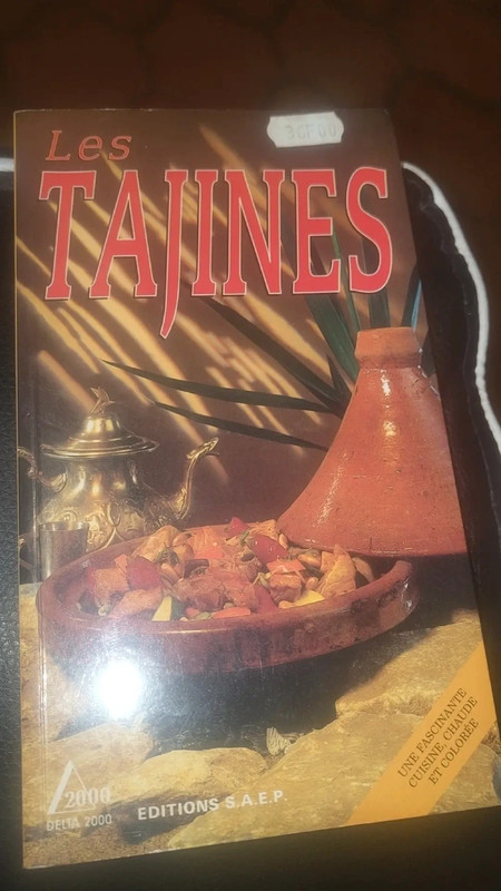 Livre recette tajine