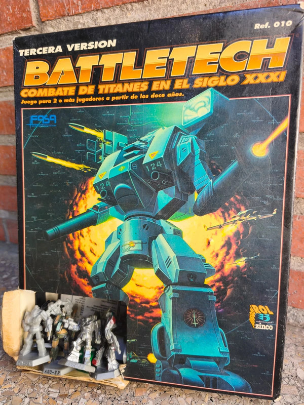 BattleTech Tercera Versión - Juego de mesa Ediciones Zinco Vintage