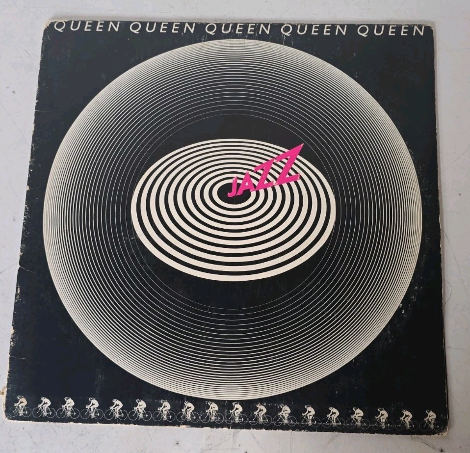 Queen “Jazz” Vinyl Record LP Album 1978 Elektra Records 6E-166  1ST Pressing 