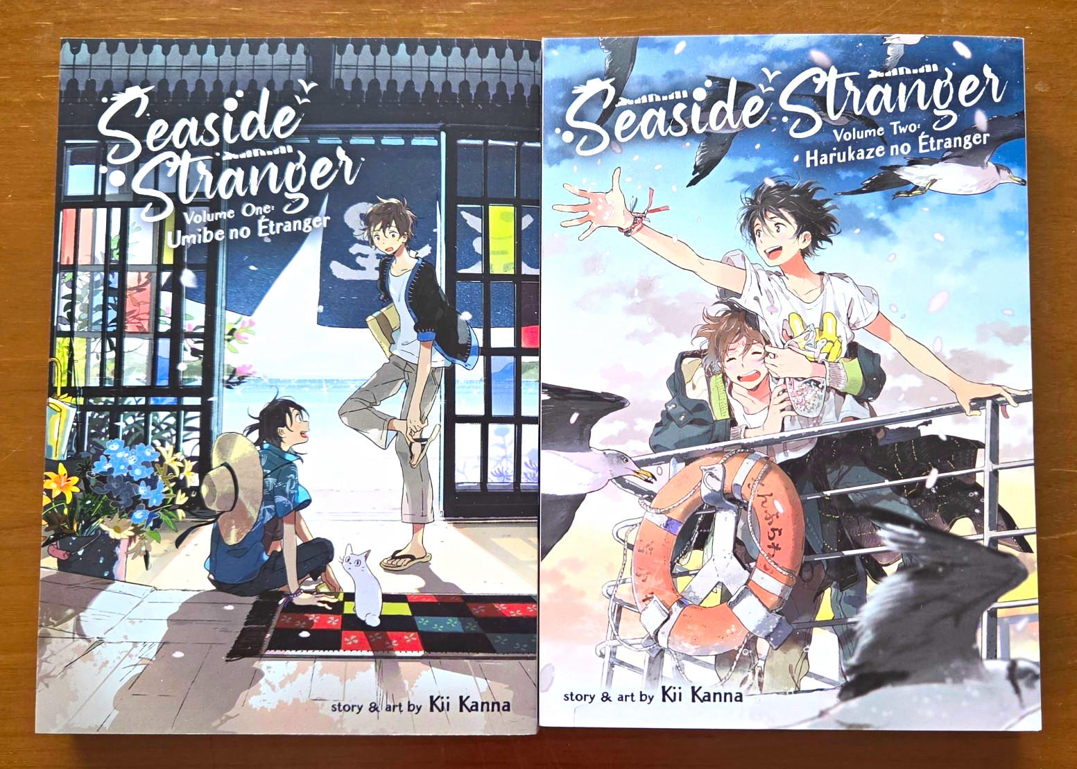 Straniero di mare vol. 1-2 Umibe no Étranger + Harukaze Manga Inglese