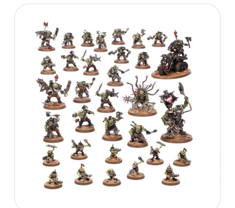 Starter set Orks Games workshop