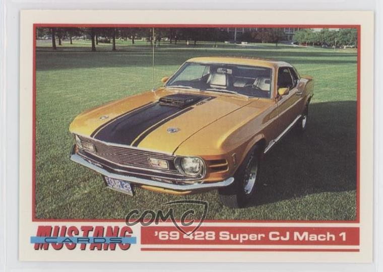 Carte Mustang anni performance 1992 '69 428 Super CJ Mach 1 #24 0j1a