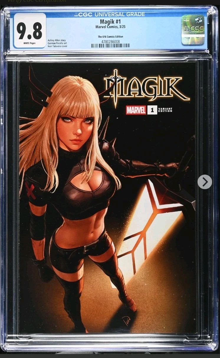 Magik #1  CGC 9.8  Ivan Talavera Trade Dress Variant  Marvel Comics 2025