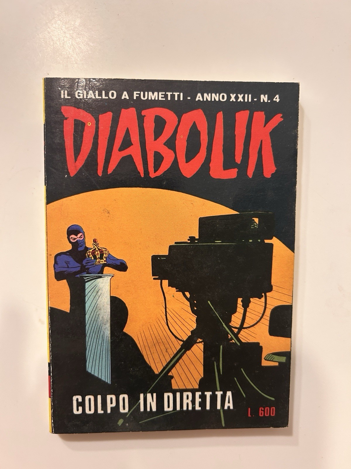 Diabolik N 4 Anno XXII Del 1983 Buono Ottimo Non Di Resa