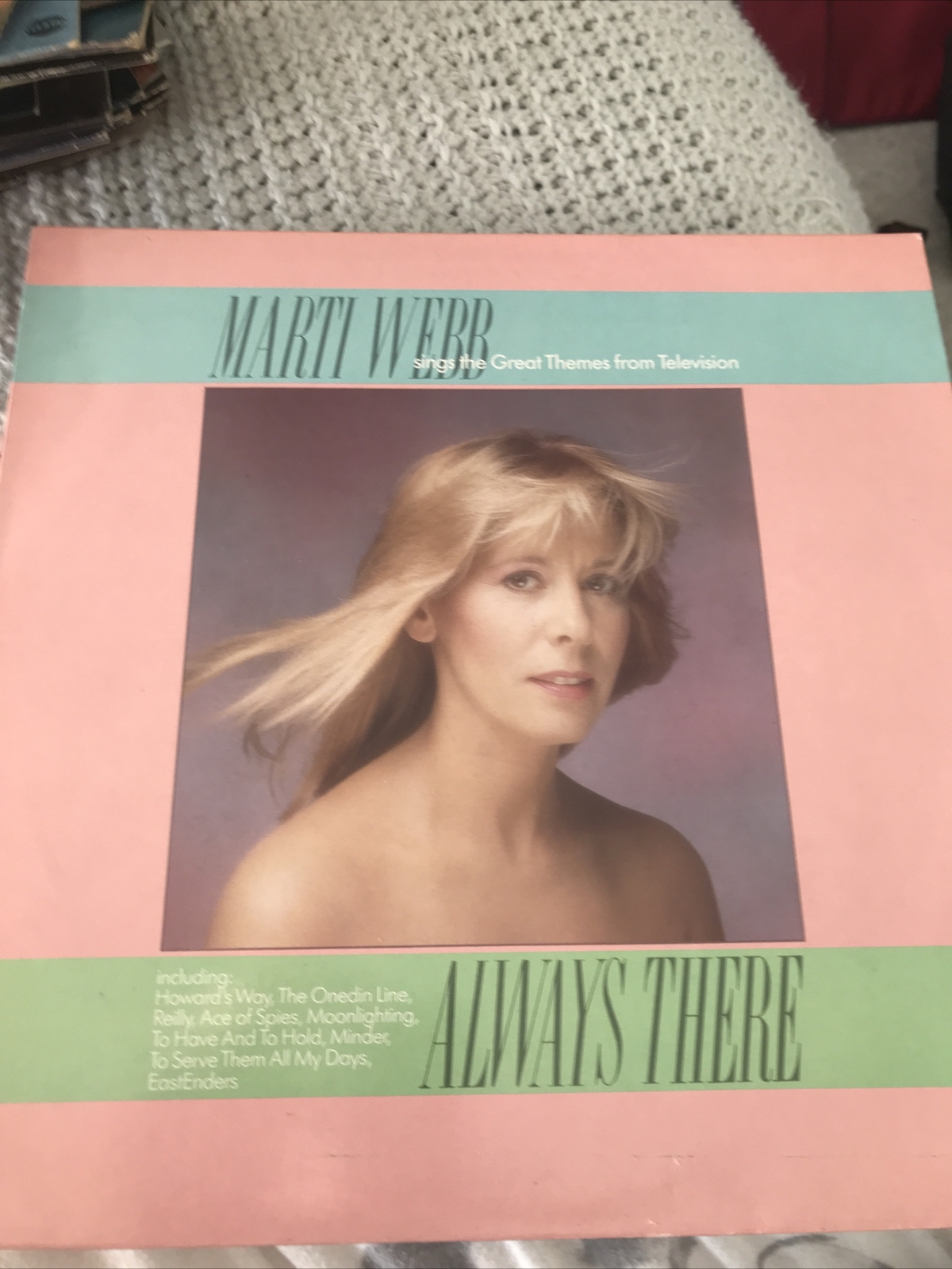 Marti Webb, Always There - Stage & Screen Vinyl LP Record (REB 619)