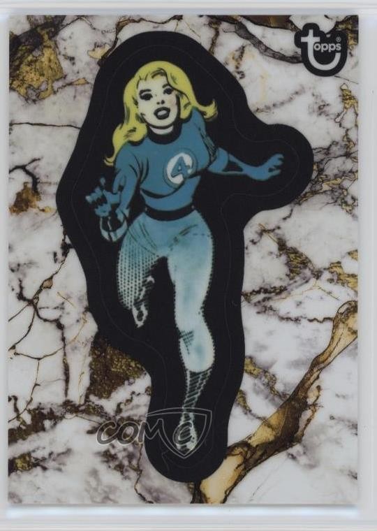 2025 Topps Marvel Comic Book Heroes Golden Anniversary 1976 Invisible Woman 0q72