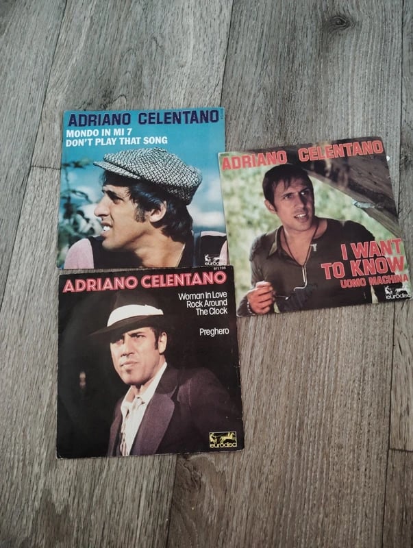 45 tours Adriano Celentano I want to know
