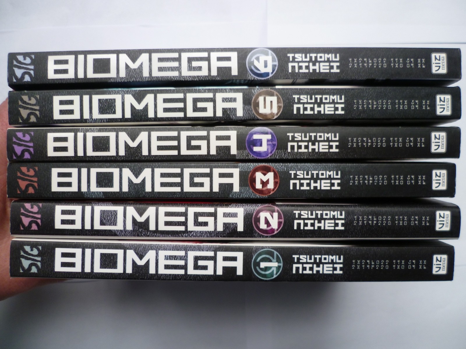 Biomega Manga Authentic Complete Set Volumes 1 2 3 4 5 6 Tsutomu Nihei English
