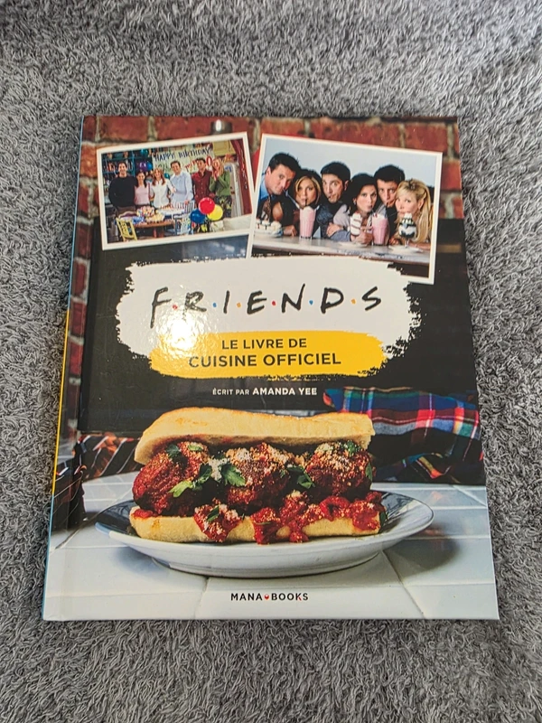 Livre friends recette de la série