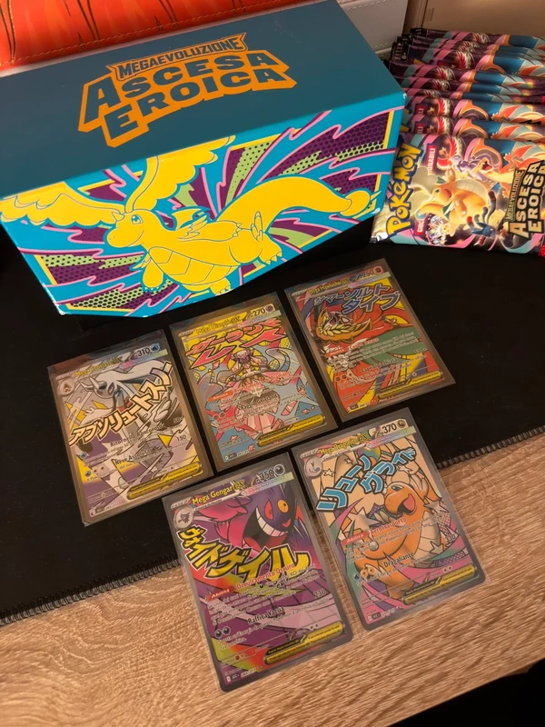 Lotto Mega Attack Pokemon Ascesa Eroica